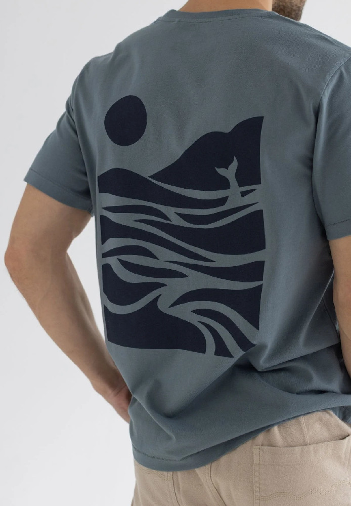 OGNAT STORM BLUE - TWOTHIRDS - HERREN | T-Shirts | Print-T-Shirts