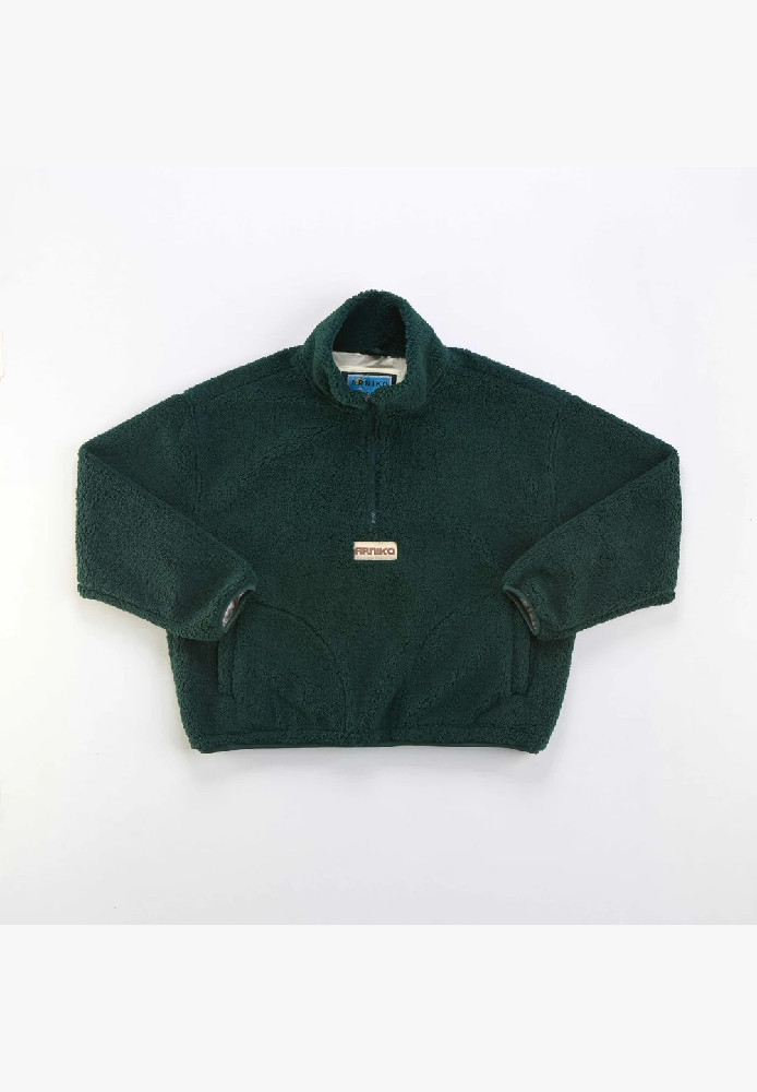 Moha Half Zip Jacket forest - Arniko - NEU