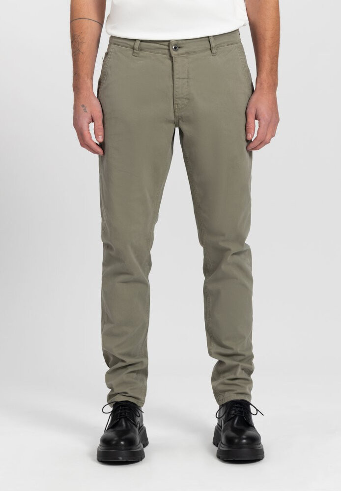 Dexter Chino Army Green - Kuyichi - HERREN | Chinos & Hosen | Chinos