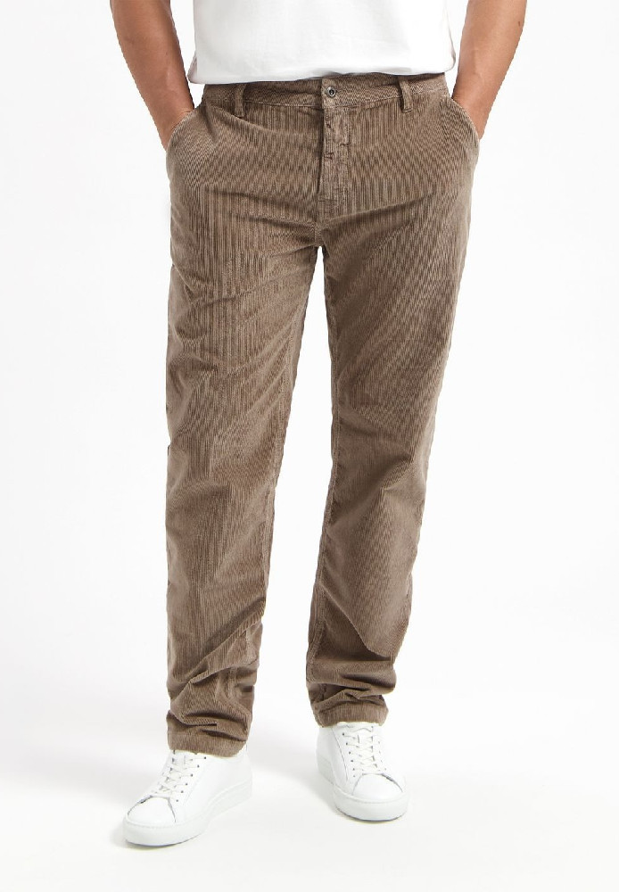 Darren Chino Corduroy Taupe - Kuyichi - NEU