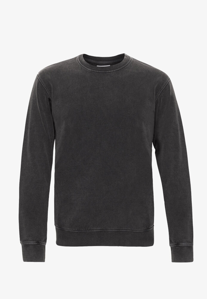 Classic Organic Crew Faded Black - COLORFUL STANDARD - HERREN | Sweats & Hoodies