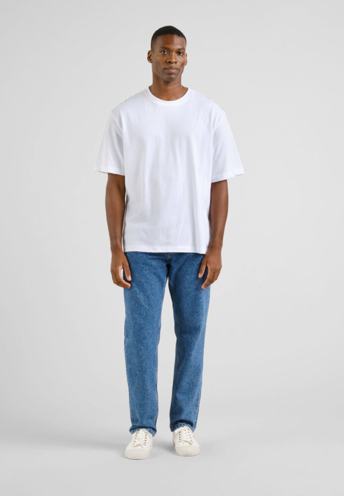 Denim Pants Frankfurt Tapered Fit Mid Blue - DEDICATED - NEU