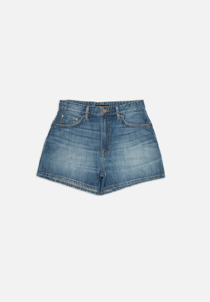Maeve Denim Shorts Clear Skies - Nudie Jeans - MARKEN | Nudie Jeans