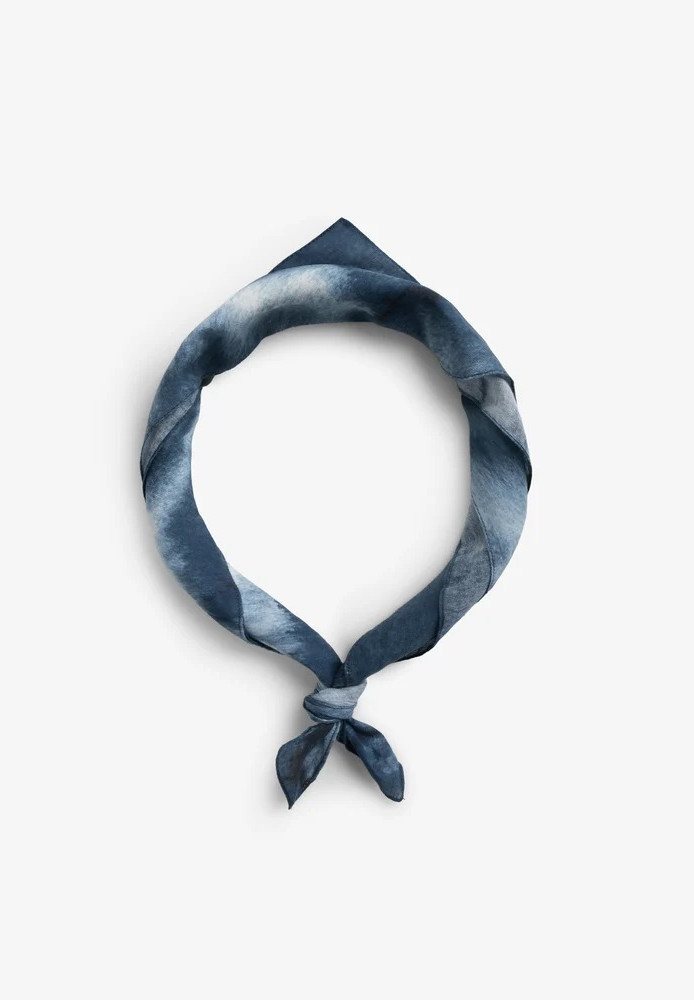 Bandana Organic Cotton Ink Blue - ROTHOLZ - NEU