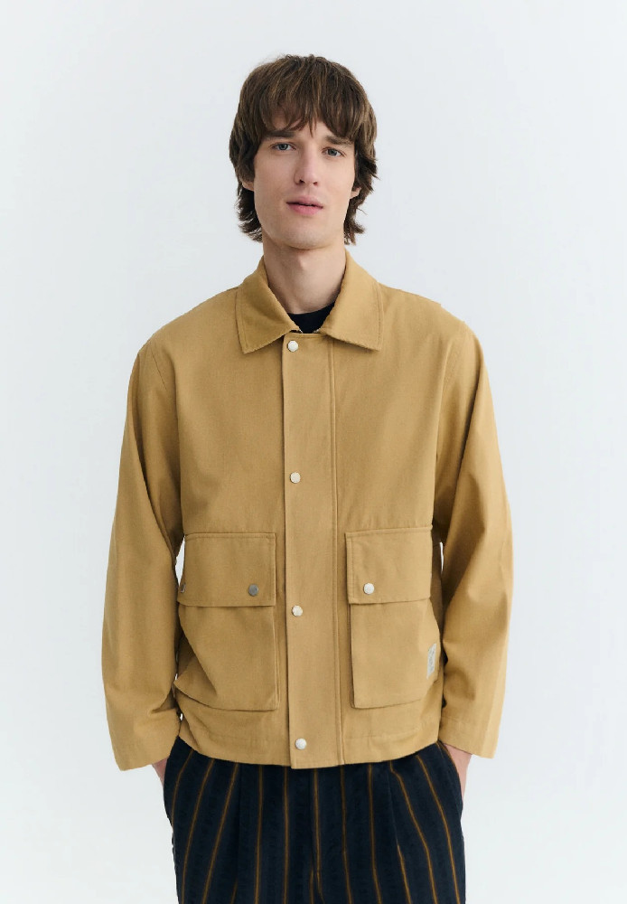 CAMEL CALLUM JACKET - THINKING MU - HERREN | SALE