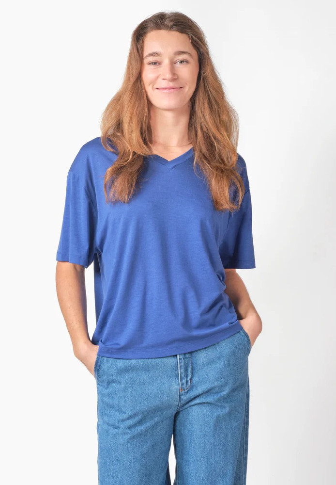 Marie tee Surf blue - Klitmøller Collective - DAMEN | SALE