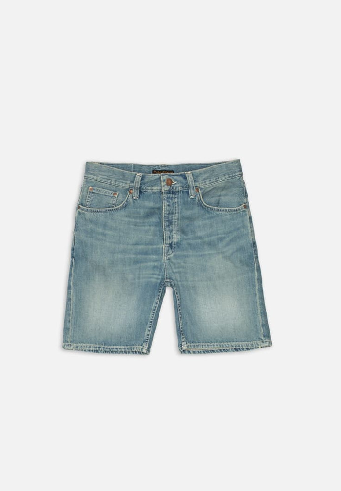 Seth Denim Shorts Drift Wood - Nudie Jeans - HERREN | SALE