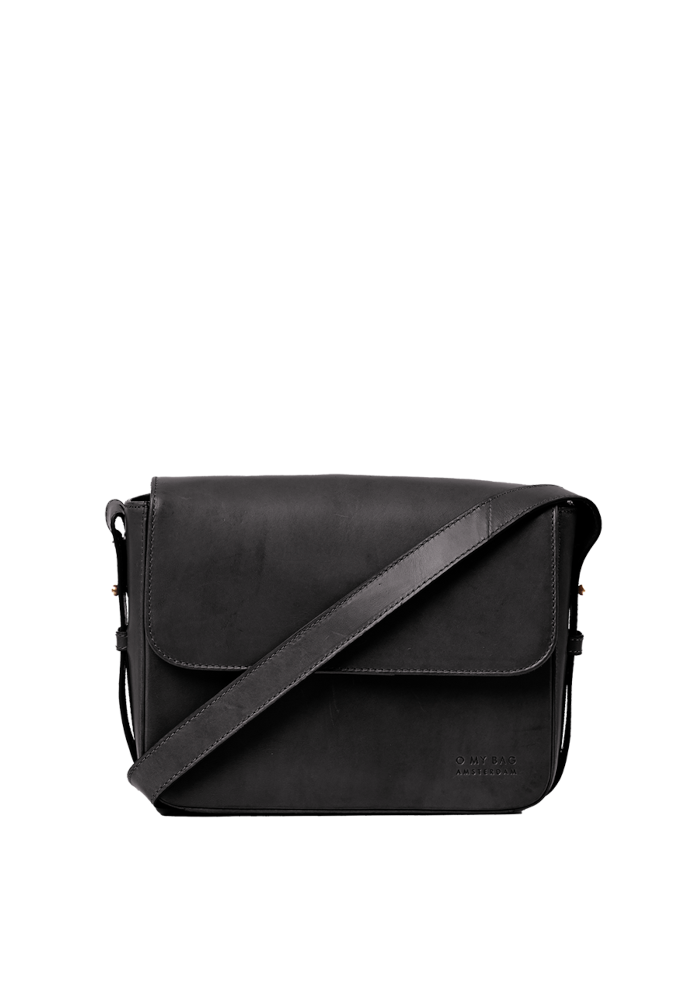 Gina Bag Black Classic Leather - O MY BAG - DAMEN | NEW IN