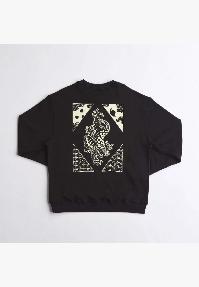 Mustang Sweater Regular black - Arniko - HERREN | Sweats & Hoodies