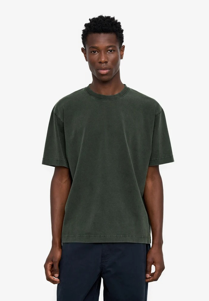 Heavy Organic Boxy Tee Midnight Forest - COLORFUL STANDARD - HERREN | T-Shirts | Unifarben & Streifen