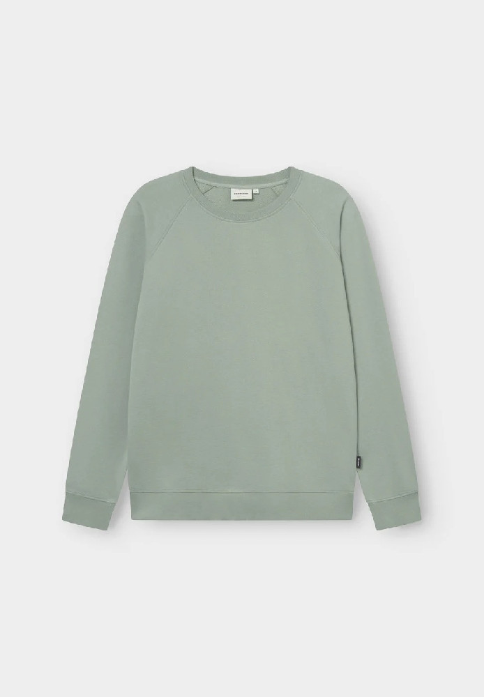 Sweatshirt Malmoe Base Iceberg Green - DEDICATED - HERREN | Sweats & Hoodies
