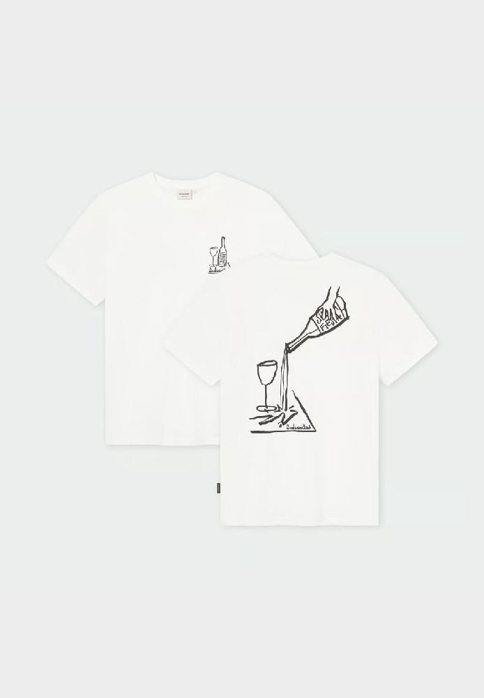 T-shirt Stockholm Pour Some White - DEDICATED - HERREN | T-Shirts | Print-T-Shirts
