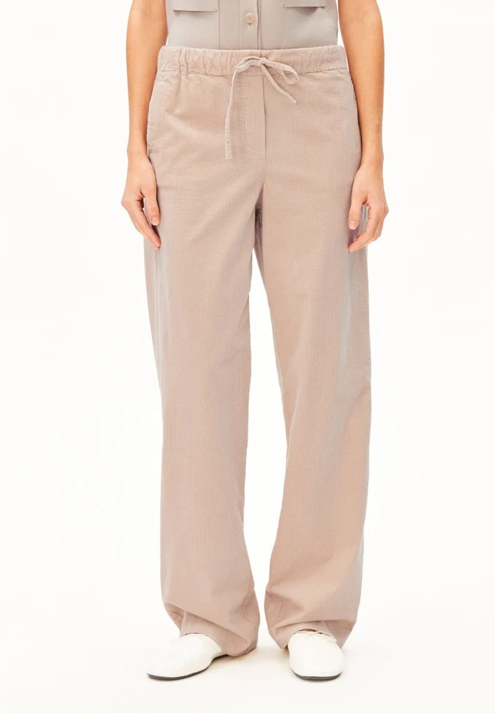 JAIMILAA CORDUROY PANT soft honey - ARMEDANGELS - NEU