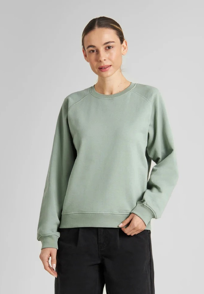 Sweatshirt Ystad Base Iceberg Green - DEDICATED - DAMEN | Sweats & Hoodies