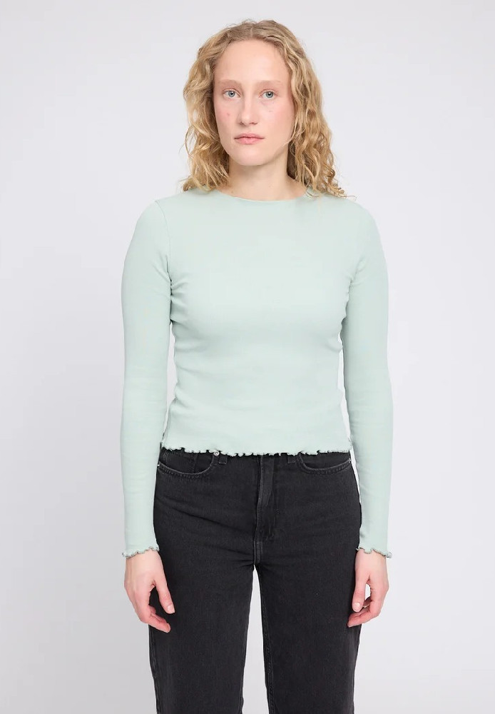 Babylock Hems Longsleeve (Damen) light aqua - MAZINE - DAMEN | Longsleeves