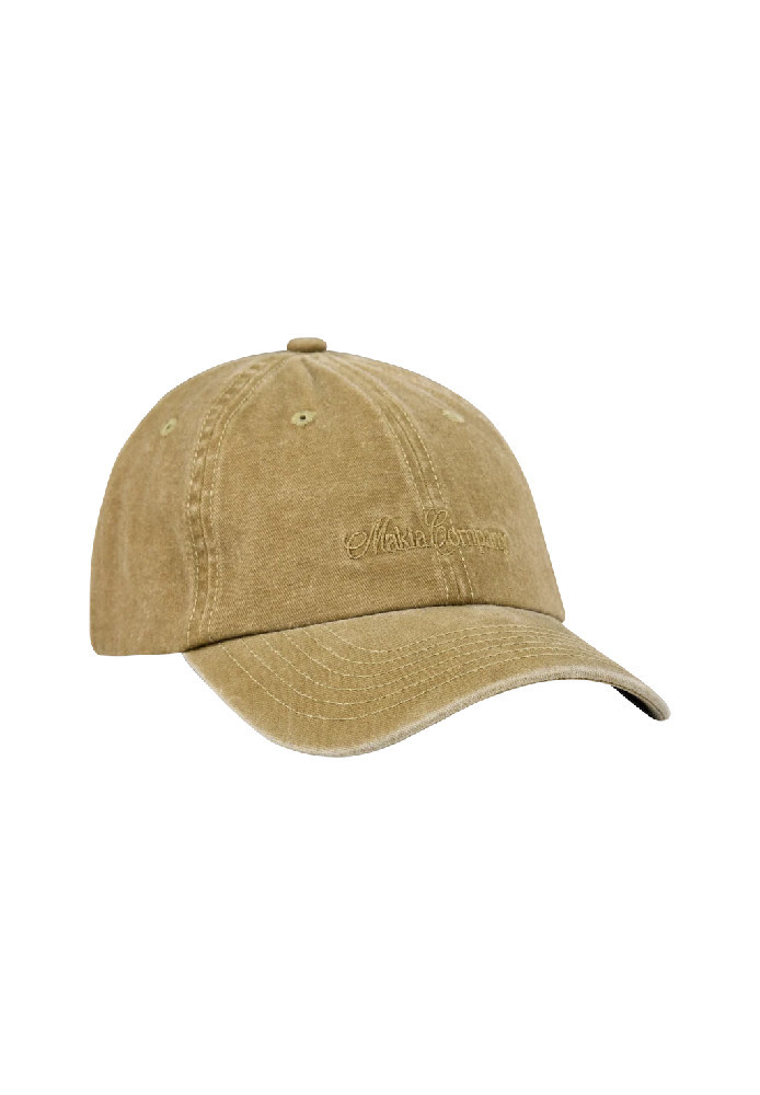 Script Cap Washed Khaki - MAKIA - MARKEN | MAKIA