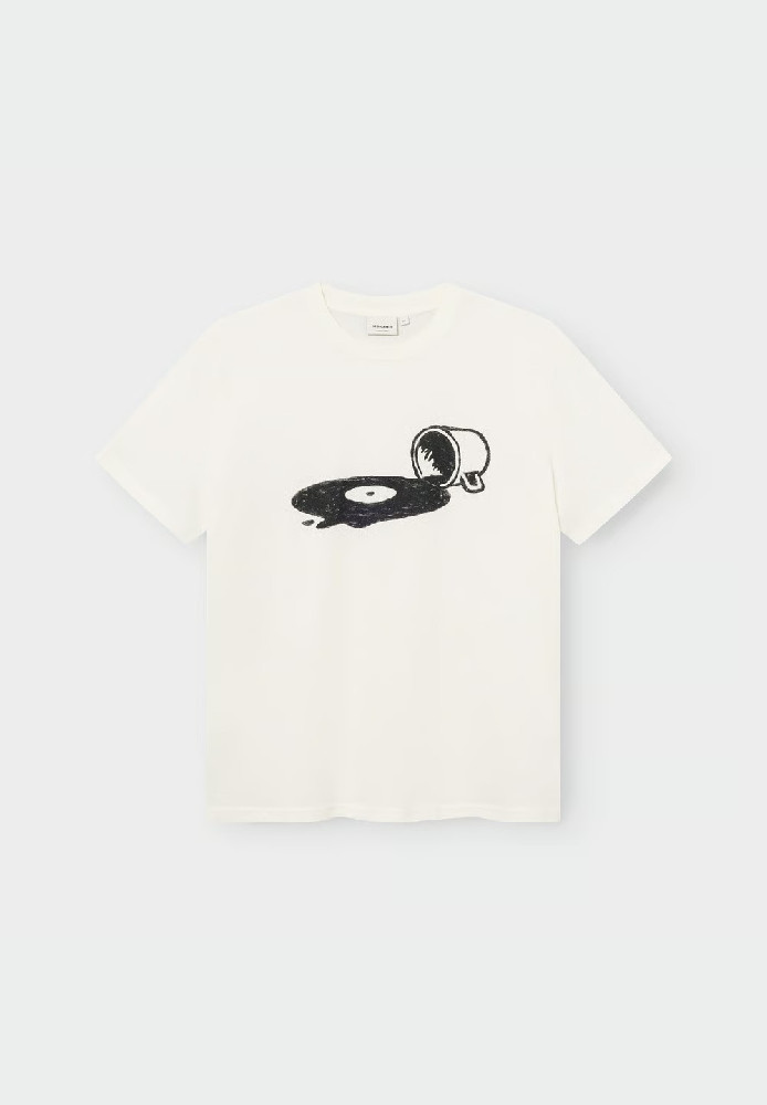 T-shirt Stockholm Spilled Off-White - DEDICATED - HERREN | T-Shirts | Print-T-Shirts