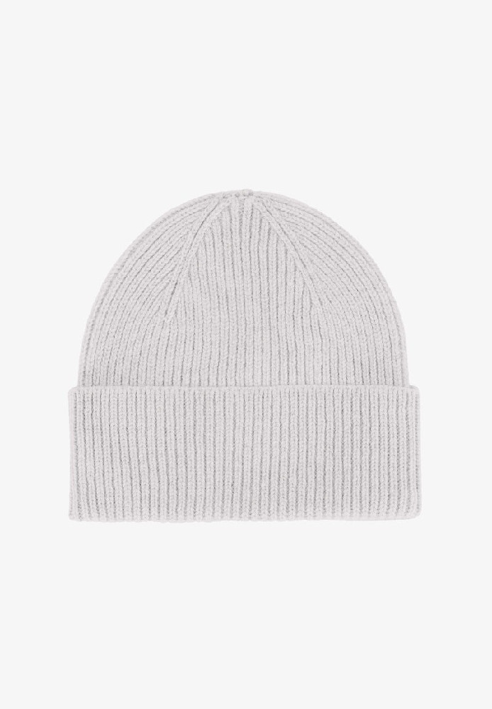 Merino Wool Beanie Snow Melange - COLORFUL STANDARD - NEU