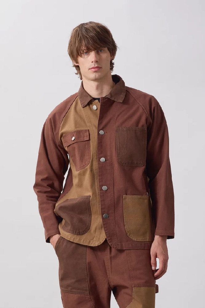 Patchwork Coverall 2.0 - Brown - Service Works - MARKEN | Service Works