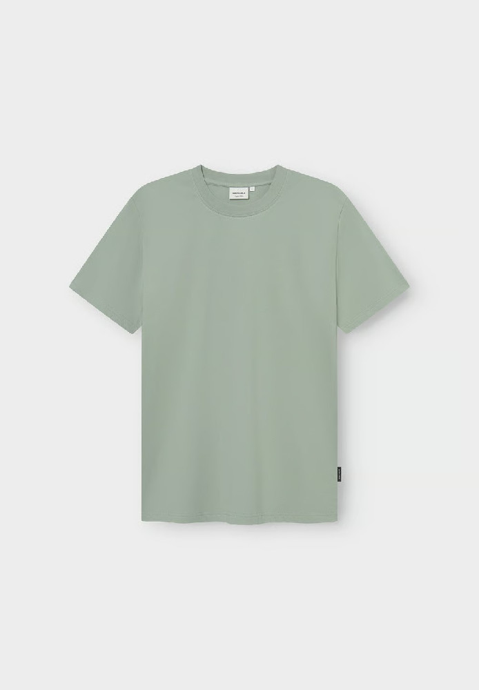 T-shirt Stockholm Base Iceberg Green - DEDICATED - HERREN | T-Shirts | Unifarben & Streifen