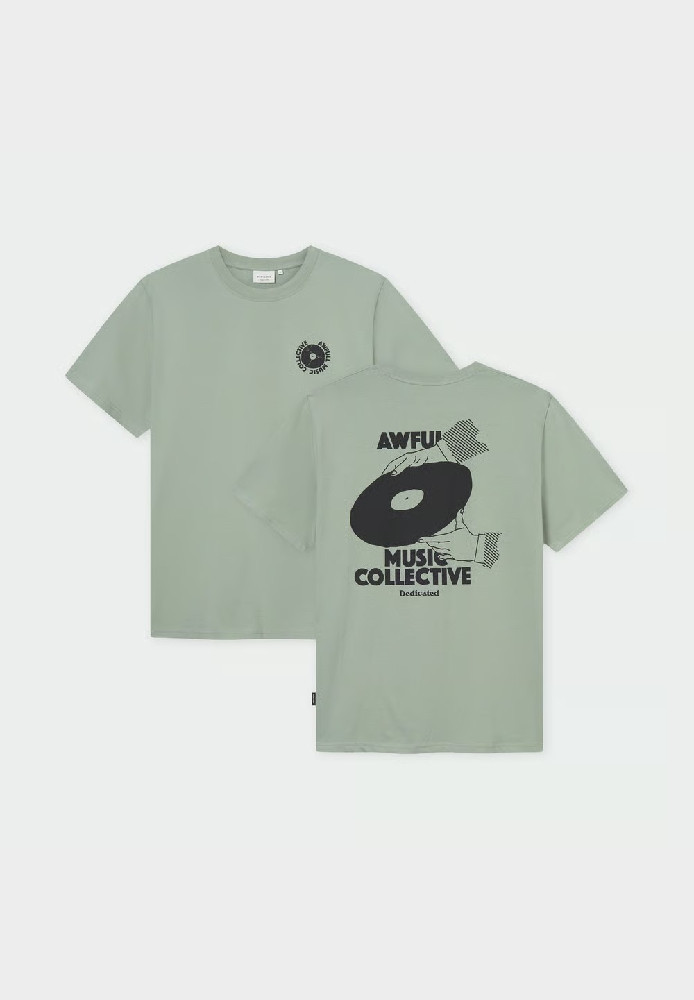 T-shirt Stockholm Awful Music Iceberg Green - DEDICATED - HERREN | T-Shirts | Print-T-Shirts