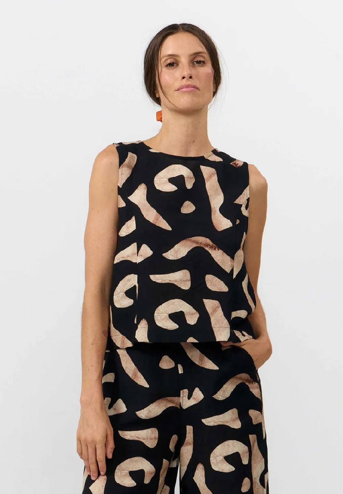 FUJI TOP PRINT STONES - Suite 13 - DAMEN | Tops