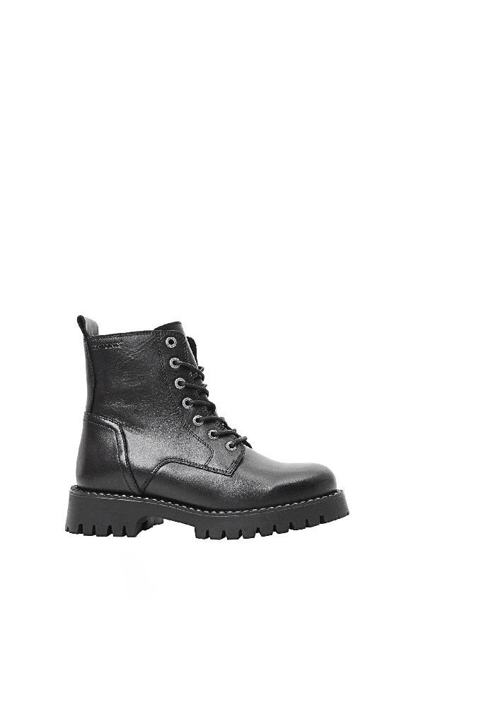 Penny Laced Boot Black - Ten Points - MARKEN | Ten Points