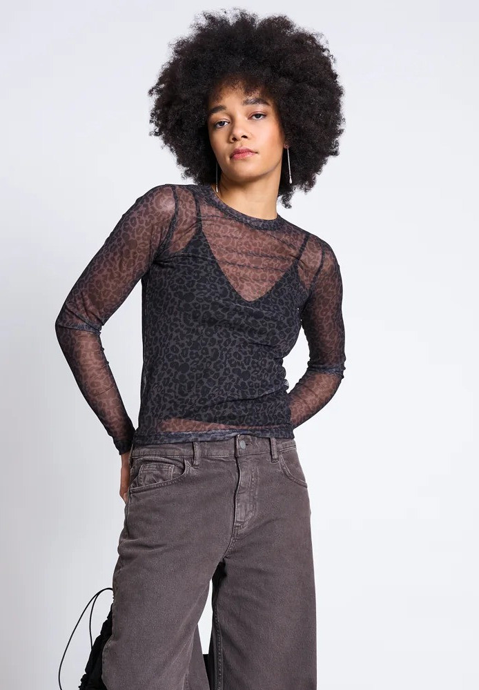 DORA dark leo print - JAN N JUNE - DAMEN | Tops