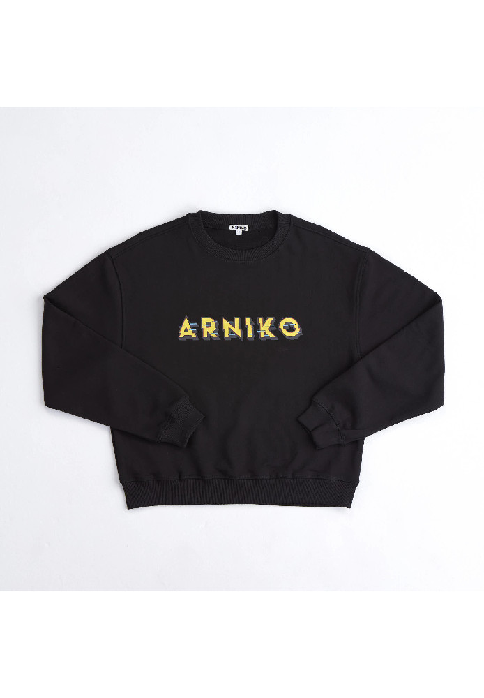 Express Sweater Cropped black - Arniko - DAMEN | Sweats & Hoodies