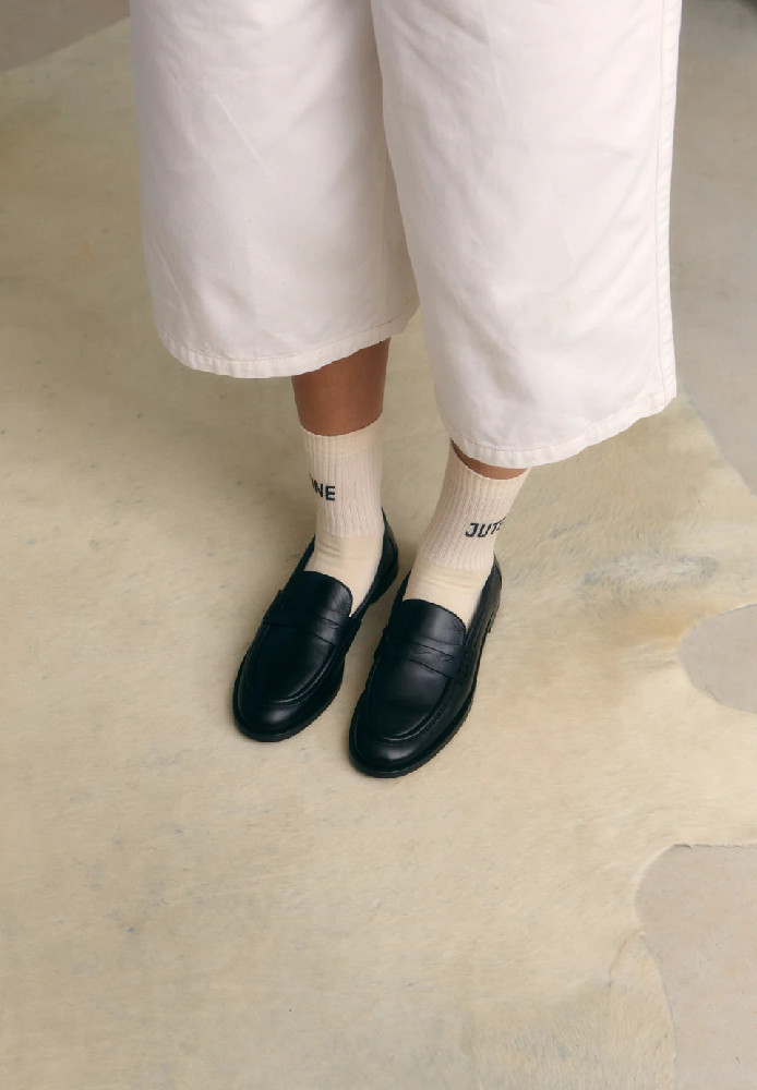 LEA MOCCASINS BLACK - JUTELAUNE - DAMEN | SALE