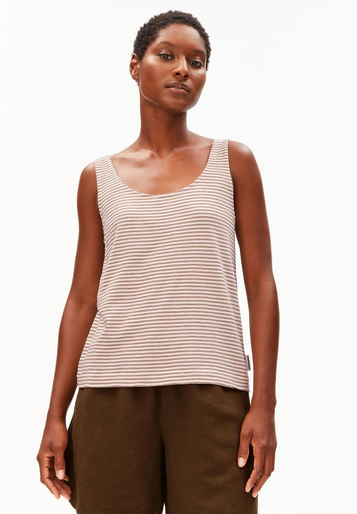 MINAAMI LITA oatmilk-cinnamon dust - ARMEDANGELS - DAMEN | Tops