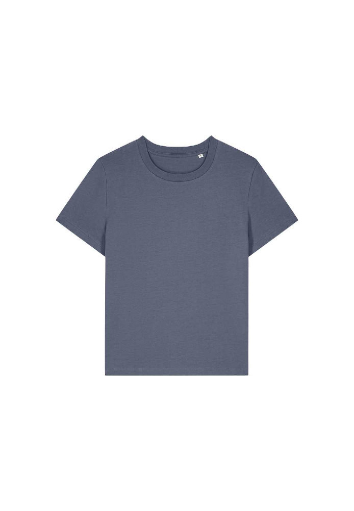 WS Regular T-Shirt 2.0 blue grey - gw Basics - DAMEN | NEW IN