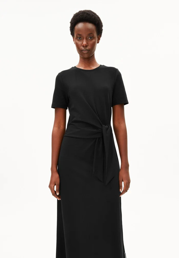 JELTAA JERSEY DRESS black - ARMEDANGELS - NEU