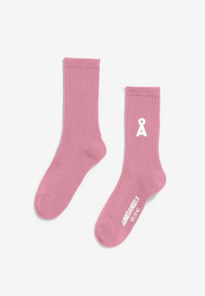 SAAMUS BOLD SOCKS washed berry - ARMEDANGELS - NEU