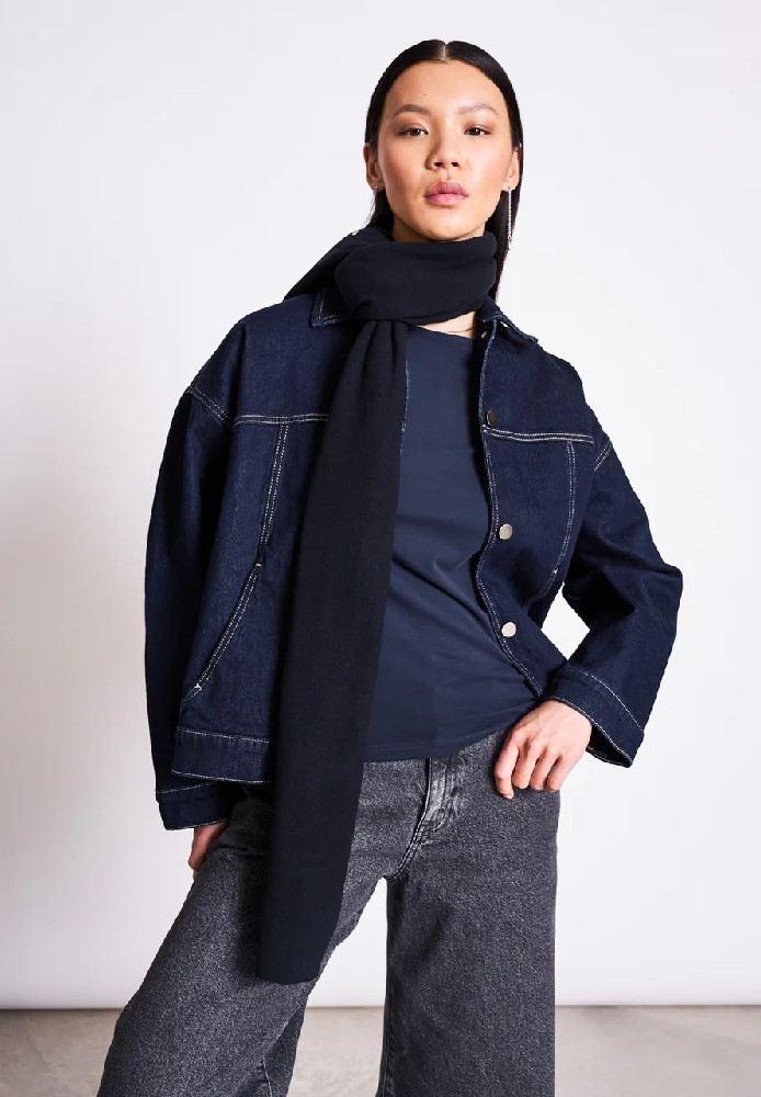 SCARF ROSS BLACK - JAN N JUNE - NEU