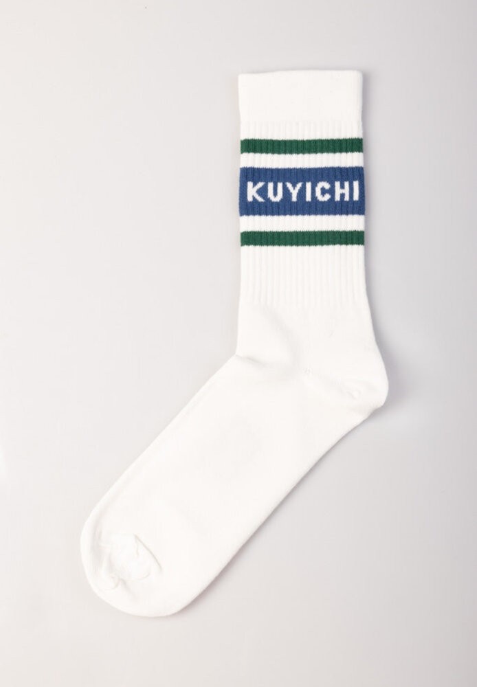 Michael Socks White-Green - Kuyichi - MARKEN | Kuyichi